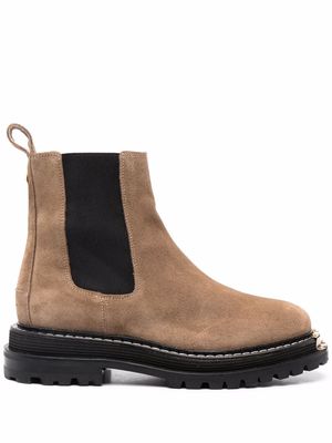SANDRO Noha Chelsea boots - Brown