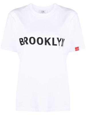 Victoria Victoria Beckham Brooklyn cotton T-shirt - White