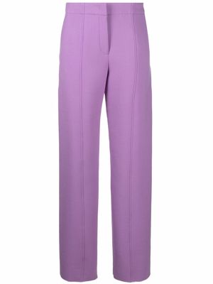 Salvatore Ferragamo straight-leg trousers - Purple
