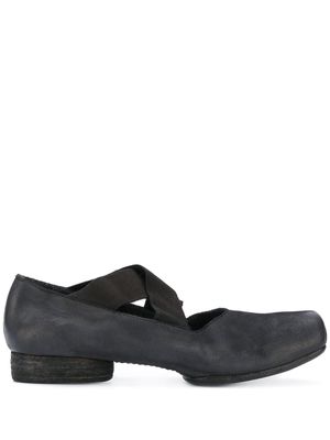 Uma Wang low block heel mules - Black