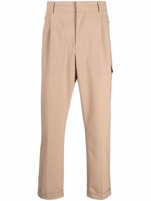 Karl Lagerfeld tailored cargo trousers - Neutrals