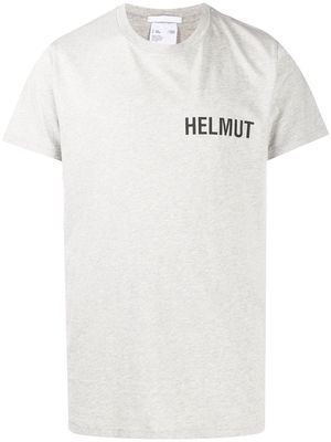 Helmut Lang logo-print cotton T-shirt - Grey