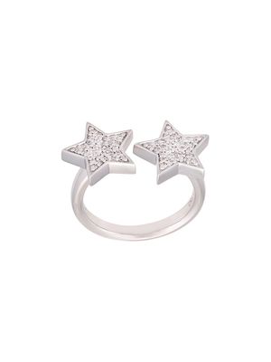 ALINKA 'Stasia' diamond double star ring - Metallic