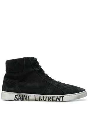 Saint Laurent Joe mid-top sneakers - Black