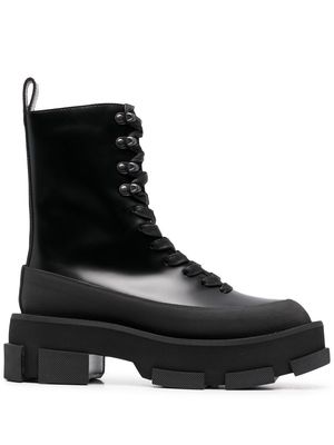 Both Gao platform boots - Black