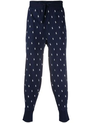 Polo Ralph Lauren logo-print pajama trousers - Blue