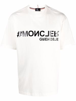 Moncler Grenoble logo-print T-shirt - White