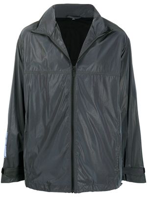 MCQ high-neck zipped jacket - Grey