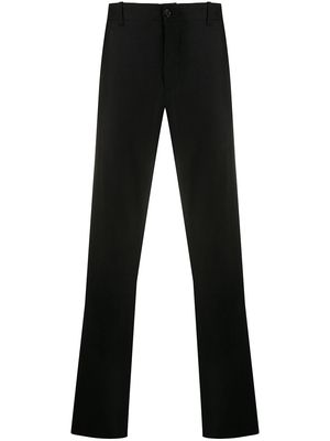 YMC straight-leg tailored trousers - Black