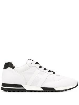 Hogan low-top lace-up sneakers - White