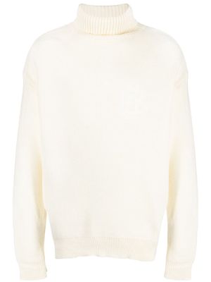 Blood Brother Vauxhall Cross rib-trimmed jumper - White