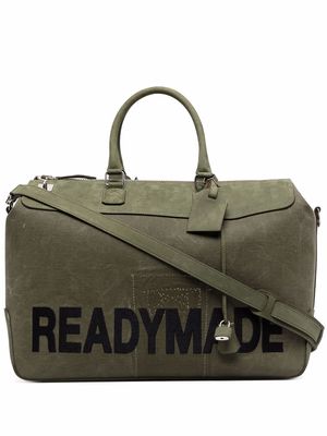 Readymade logo-print gym bag - Green