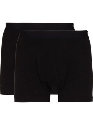Organic Basics ten-pack logo-waistband boxers - Black