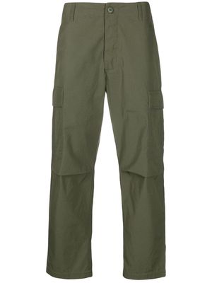Maharishi logo-embellished military-style trousers - Green