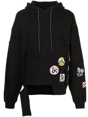 Mostly Heard Rarely Seen Felix Patch hoodie - Black