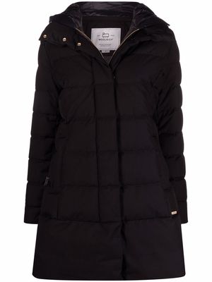 Woolrich hooded padded coat - Black