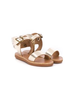 ANCIENT GREEK SANDALS KIDS Little Ikaria soft sandals - Gold