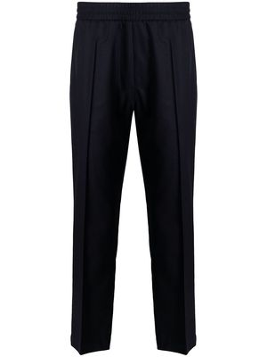 A.P.C. straight-leg cropped trousers - Blue