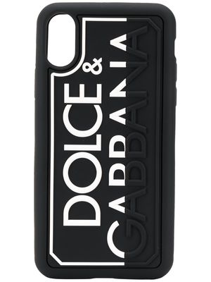 Dolce & Gabbana D.N.A iPhoneX/XS case - Black