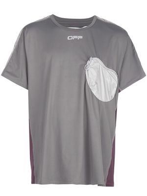 Off-White pouch pocket T-shirt - Grey