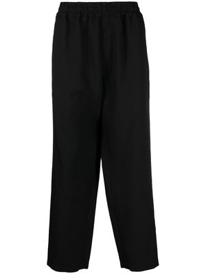 OAMC elasticated-waist straight-leg trousers - Black