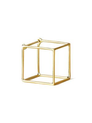 Shihara Square Earring 15 - Metallic