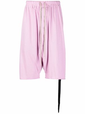 Rick Owens DRKSHDW knee-length shorts - Pink