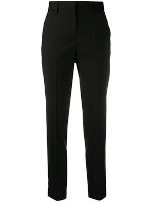 MSGM high-rise slim-fit trousers - Black
