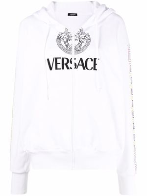 Versace Greca & Medusa hoodie - White