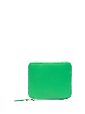 Comme Des Garçons Wallet square-shape zipped wallet - Green