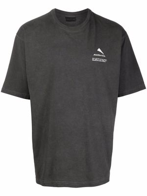 Mauna Kea logo-print cotton T-shirt - Grey