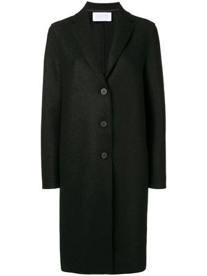 Harris Wharf London boxy buttoned coat - Black