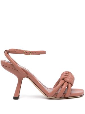 Nicholas Kirkwood LEXI KNOT 60mm sandals - Pink