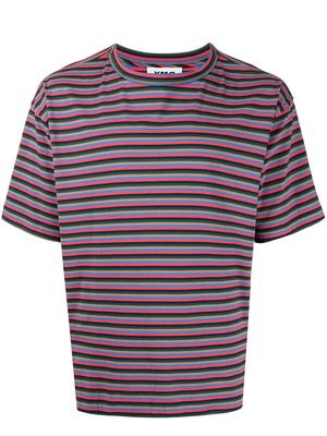 YMC triple block-stripe T-shirt - Multicolour