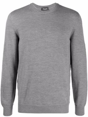 Drumohr long-sleeved merino jumper - Grey