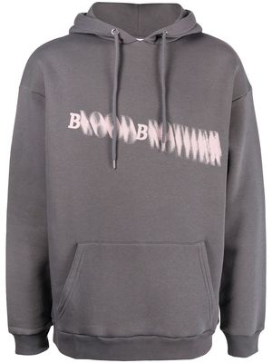 Blood Brother Skyhouse logo-print hoodie - Grey