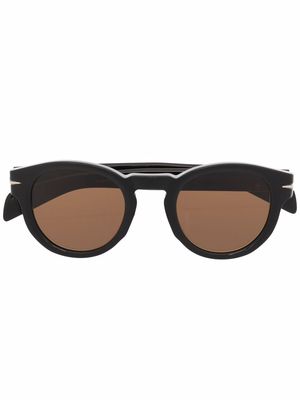Eyewear by David Beckham cat-eye tinted sunglasses - Black