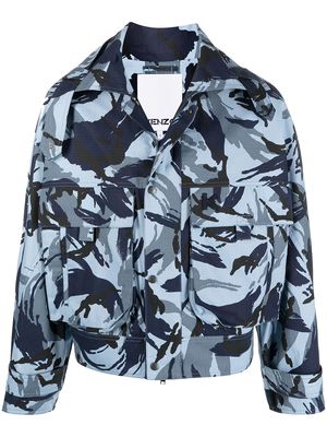 Kenzo Tropic Camo jacket - Blue