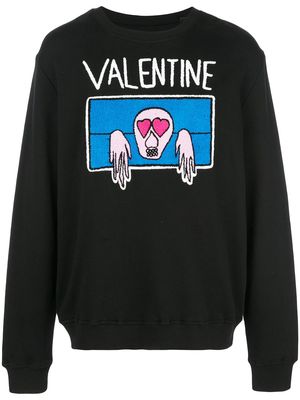 Haculla Valentine sweatshirt - Black