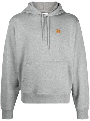 Kenzo Tiger Crest cotton hoodie - Grey