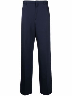 LANVIN tailored straight-leg trousers - Blue