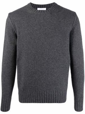 Cruciani knitted wool-cashmere jumper - Grey
