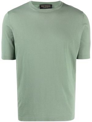 Dell'oglio round neck cotton T-shirt - Green
