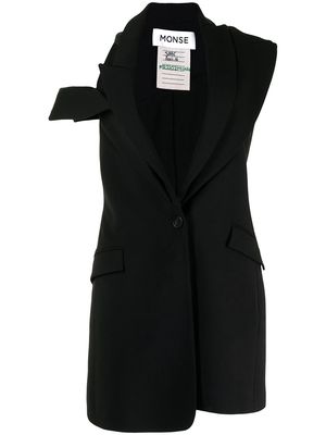 Monse double lapel jacket dress - Black