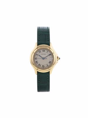 Cartier 1990 pre-owned Cougar 27mm - Neutrals