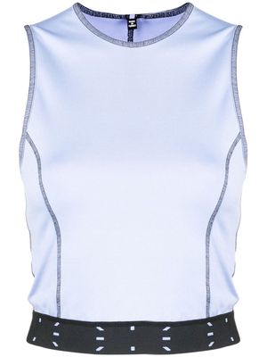 MCQ sleeveless cropped top - Purple