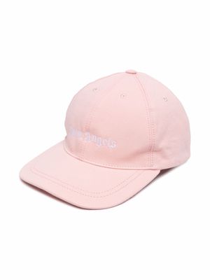 Palm Angels Kids embroidered-logo baseball cap - Pink