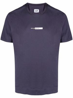 C.P. Company logo-print T-shirt - Purple