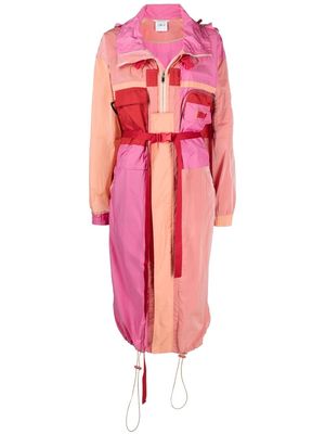 Stella McCartney Maia colour-block parka coat - Pink