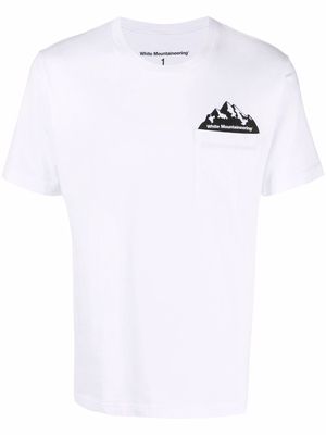 White Mountaineering logo-print T-shirt